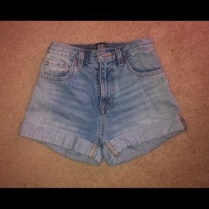 BDG High Waisted Mom Denim Shorts
